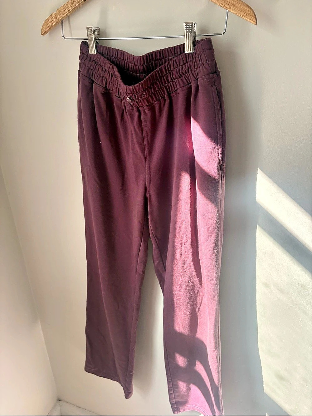 Free People Jogger Pants in Purple Size Small